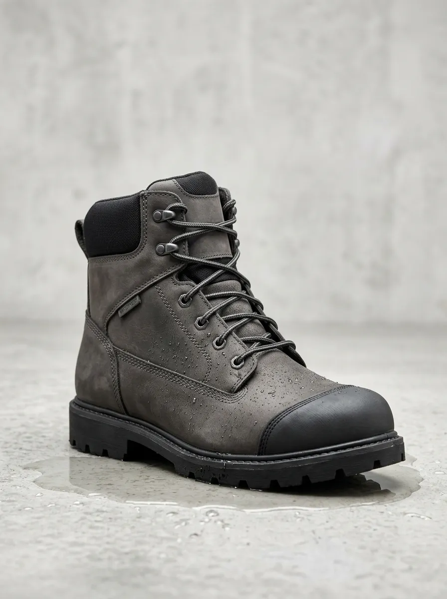 Utility-Ready Tactical Men's Waterproof Work Boots