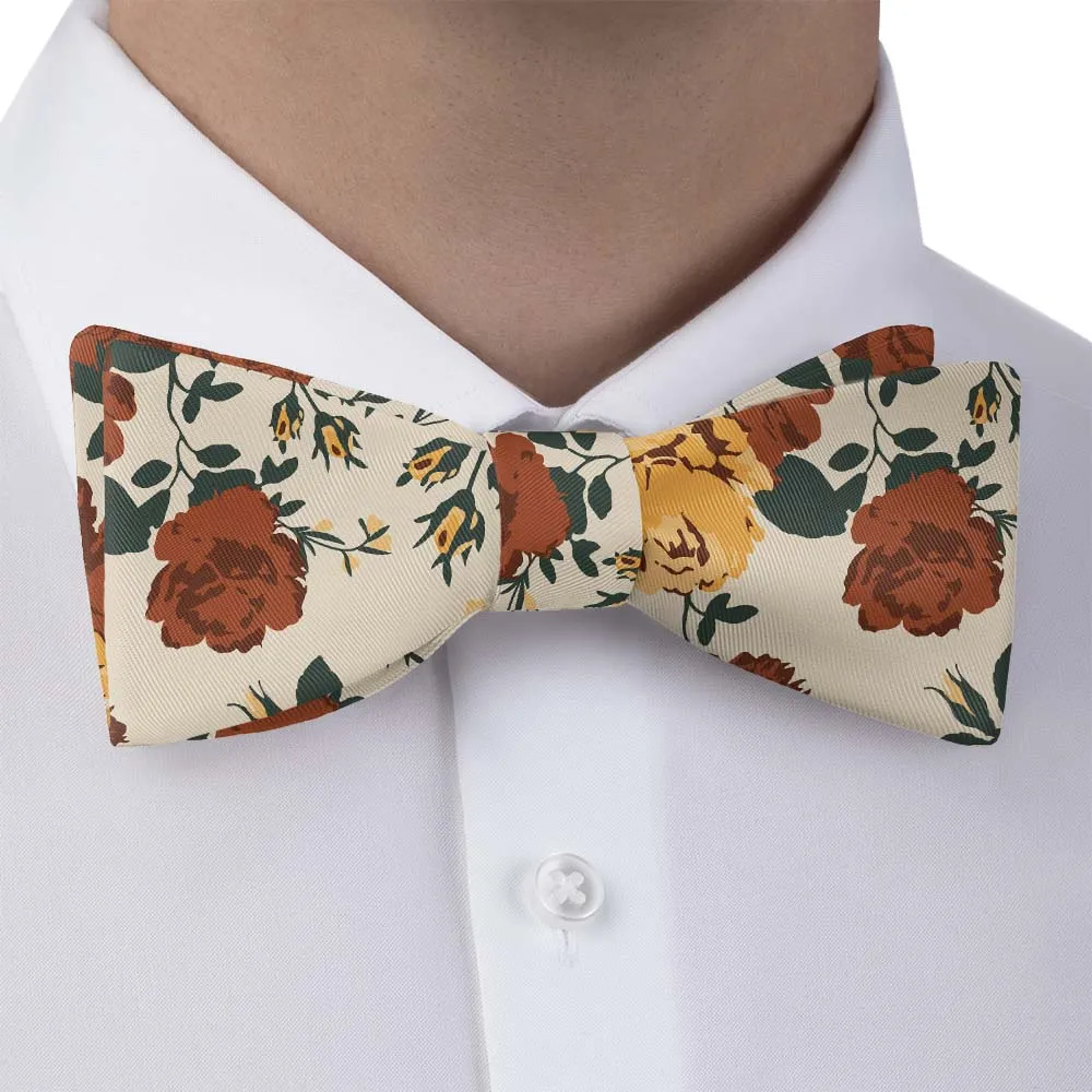 Statement Floral Bow Tie