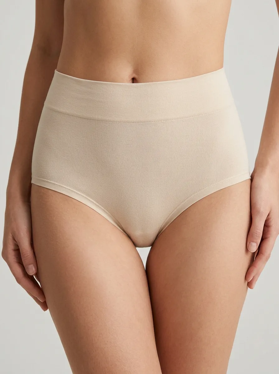Modern Seamless High-Waisted Profile Women's Panties