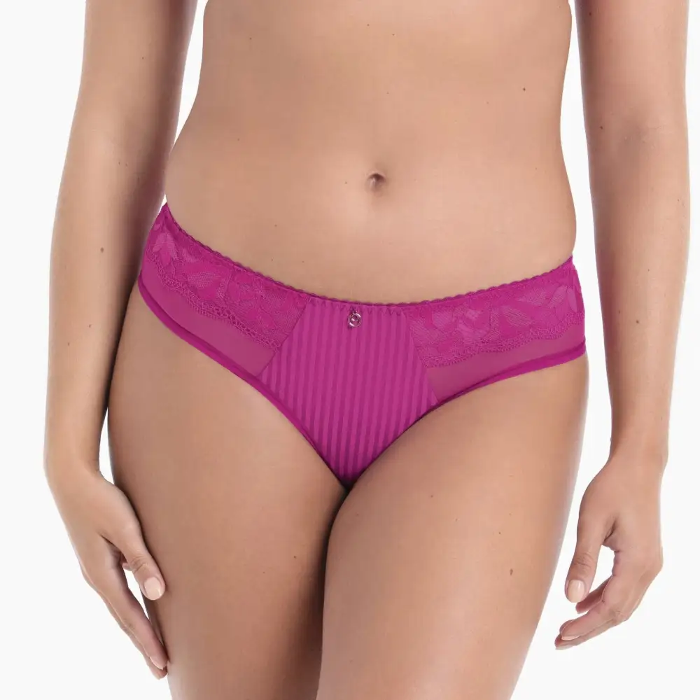 Women's Lace Mesh Shimmer Detail Boxer Panty