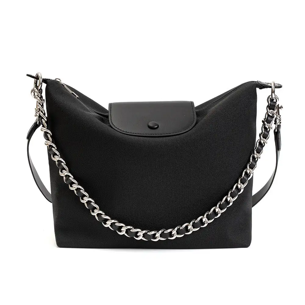Roomy Leather Textured Tote Bag