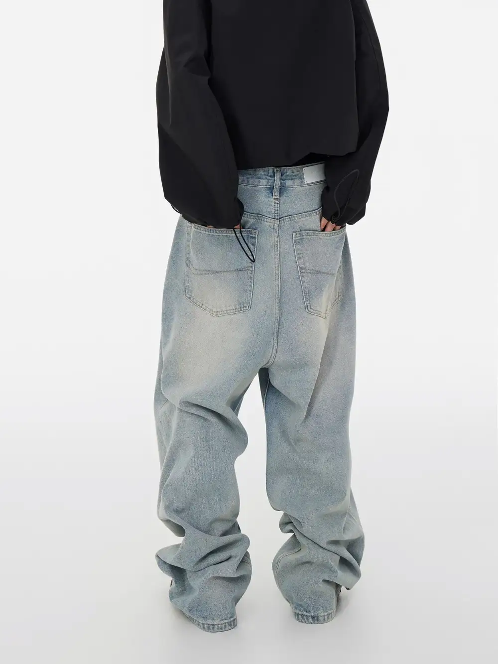 Wash Balloon Fit Jeans