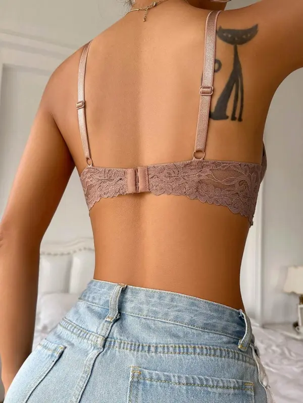 Underwire Lace Push-Up Bra