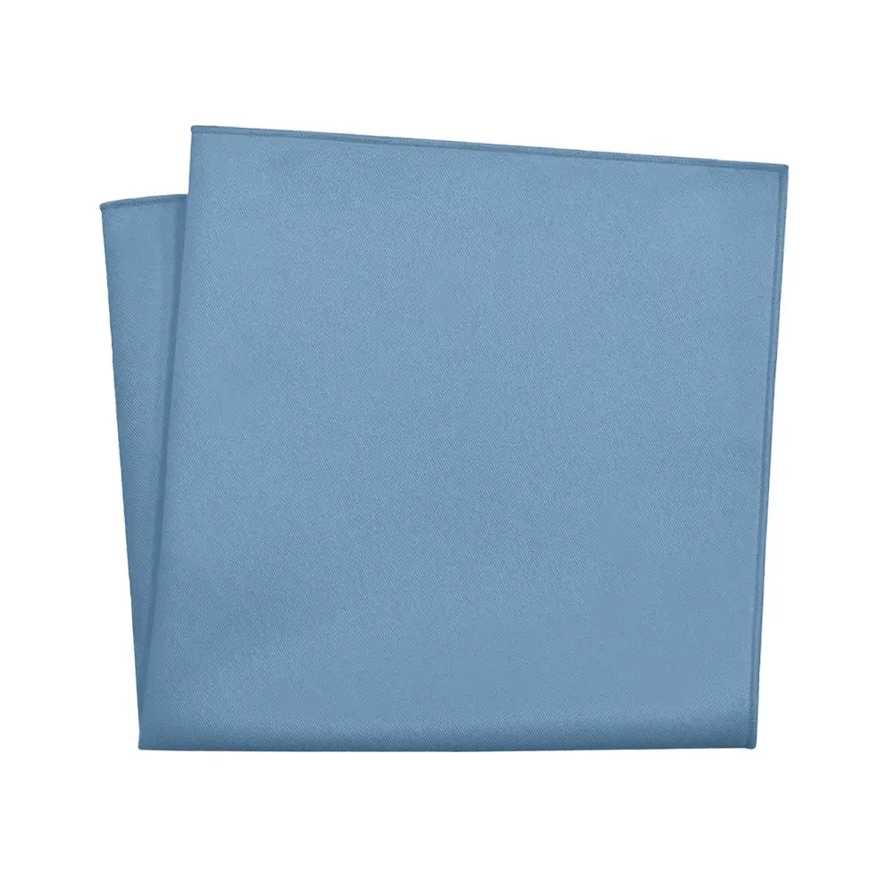 Smart Polished Solid Pocket Square
