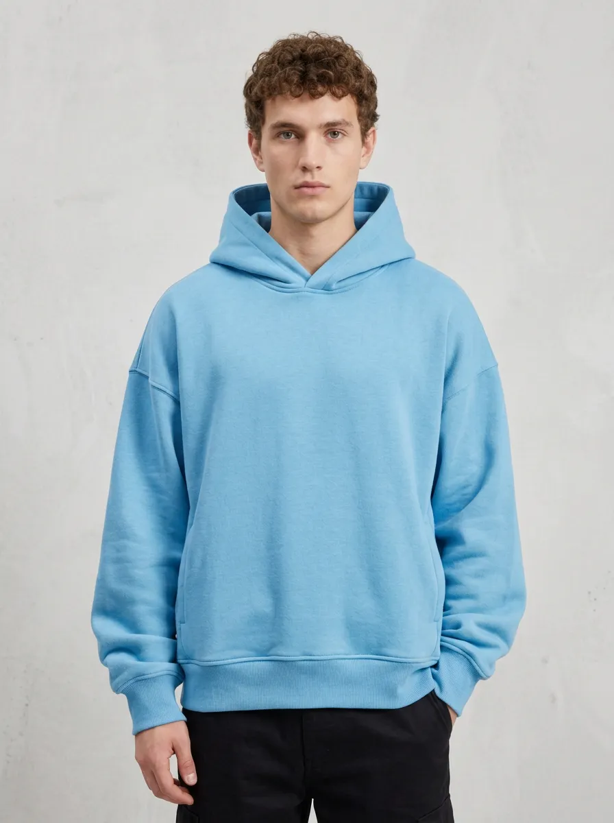 Active Everyday Plain Unisex Casual Hoodie