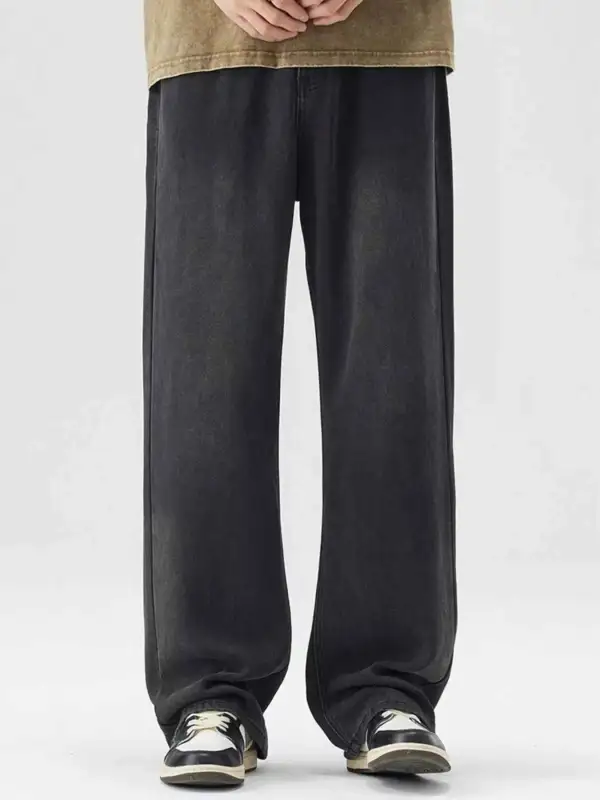 Washed Wide Leg Pants