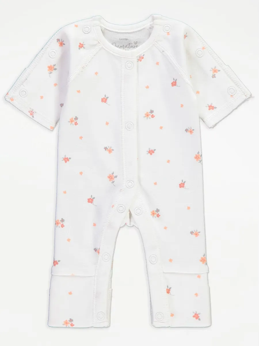 Floral Premature Baby Starter Pack 5 Piece Set