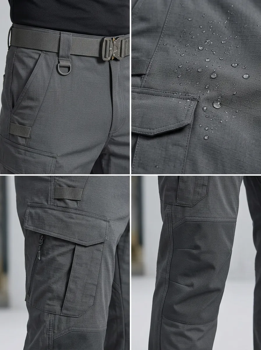 Men's Tactical Outdoor Waterproof Cargo Pants