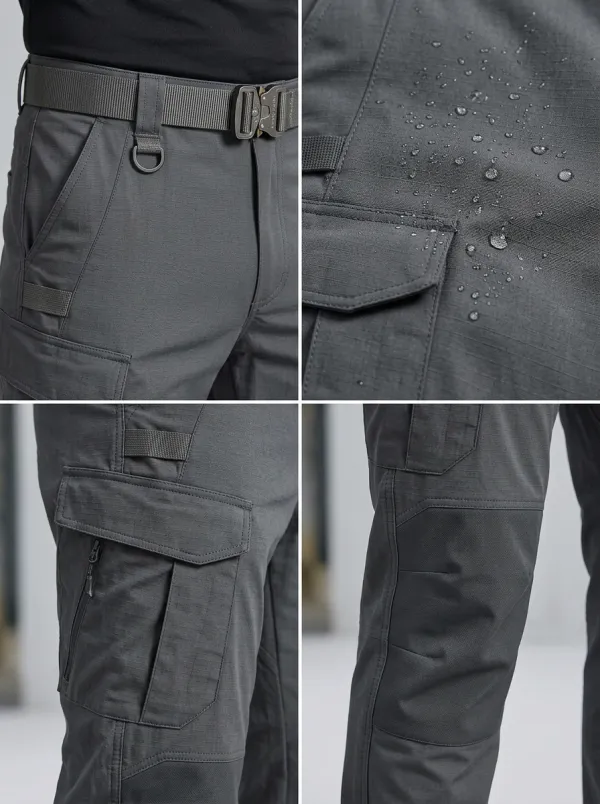 Men's Tactical Outdoor Waterproof Cargo Pants