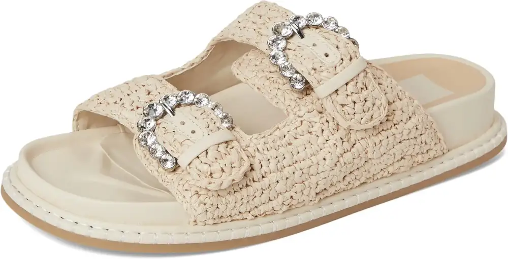 Slip On Block Heel Sandals