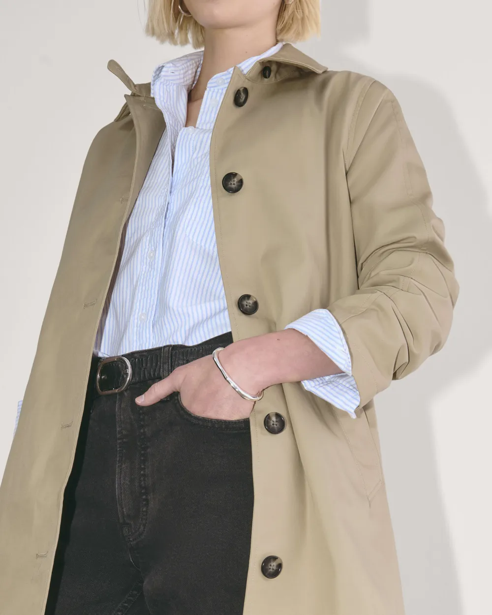 Black The Mac Coat