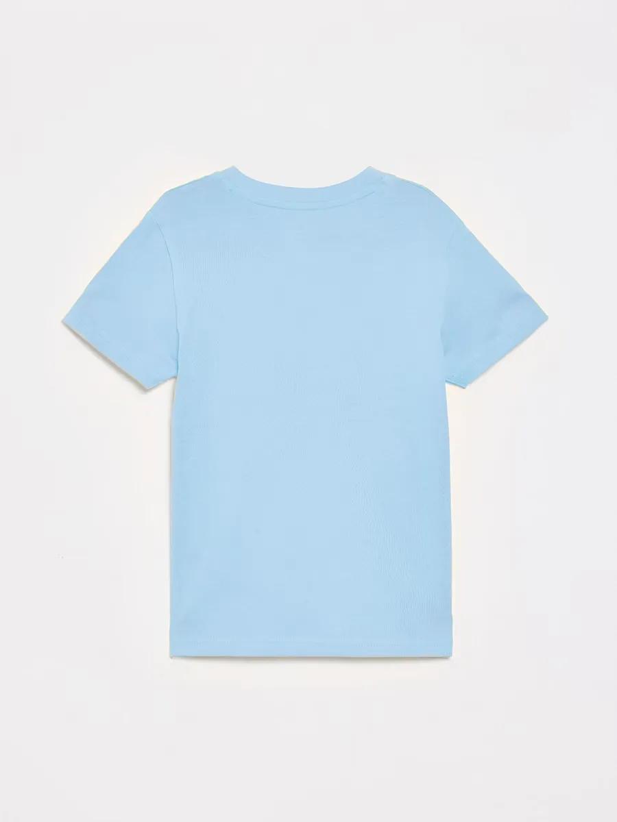 Light Blue Crew Neck School T-Shirt 2 Pack