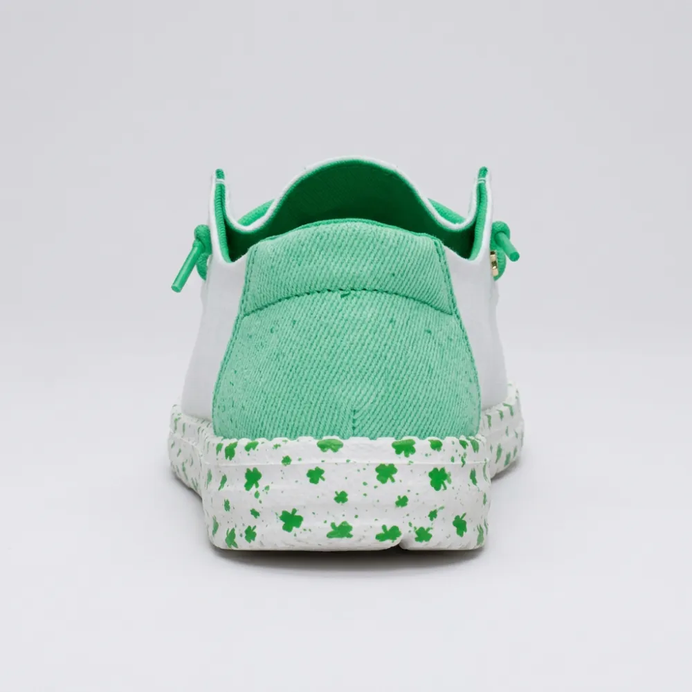 Wendy Shamrock Charm Textile Shoe
