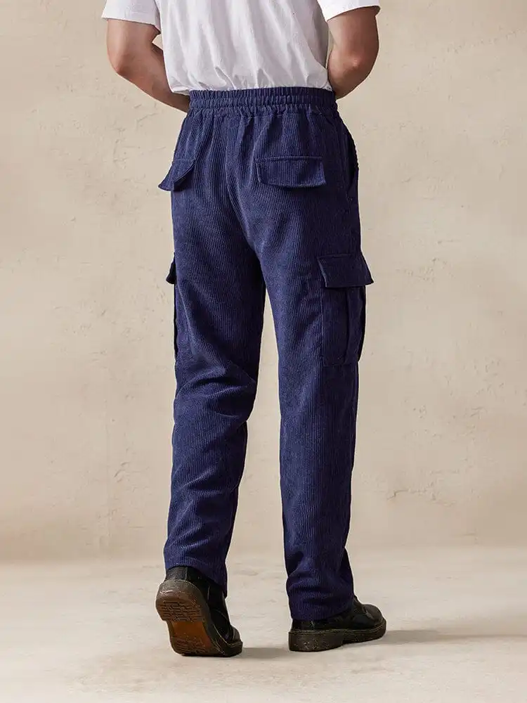 Streetwear Corduroy Pants