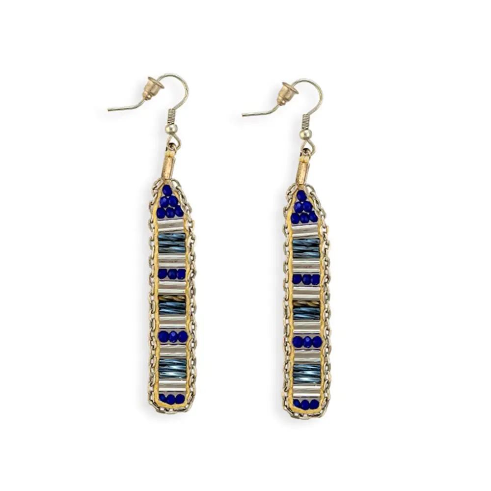 Openwork Flowing Artful Statement Earrings