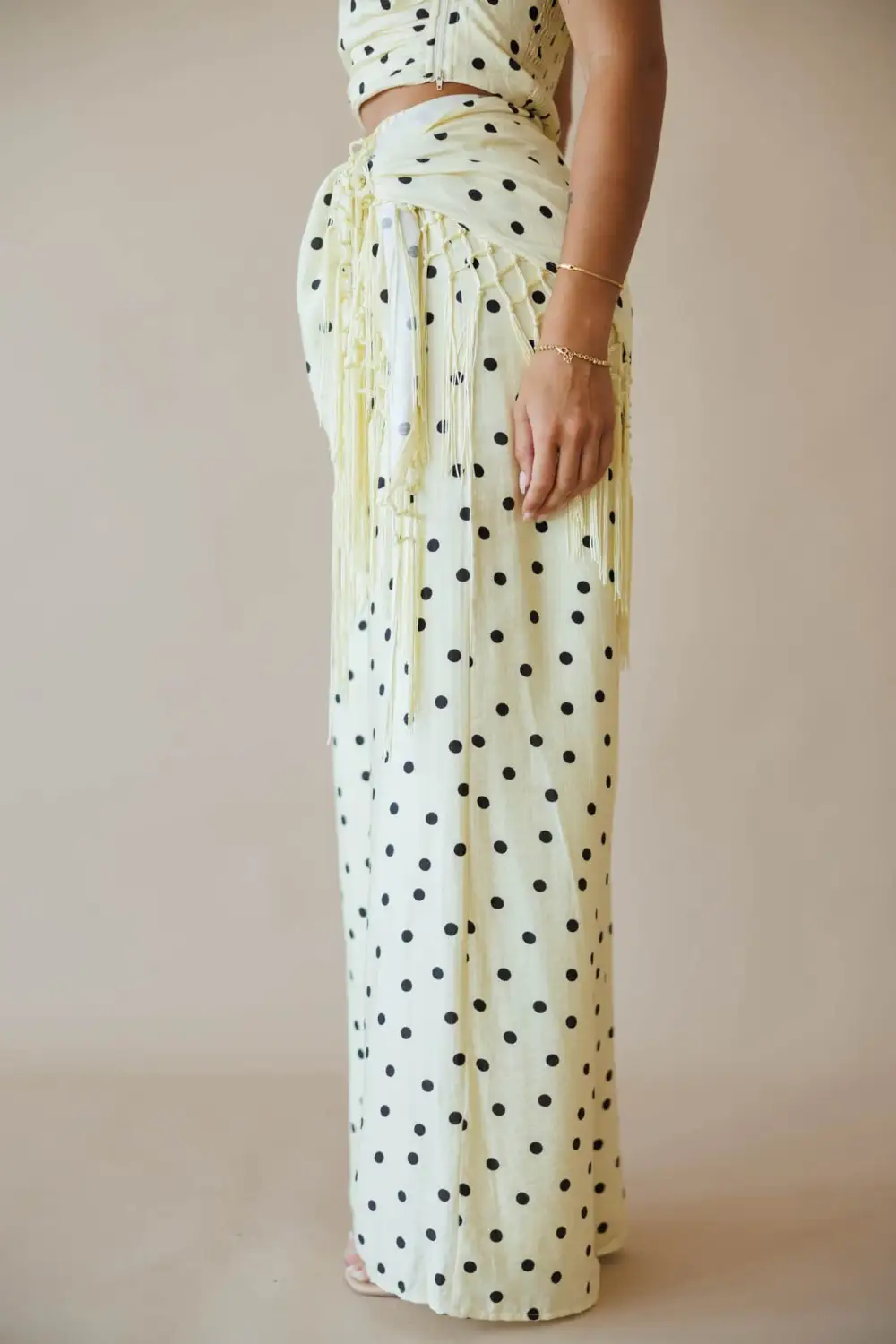 Polka-Dot Pants