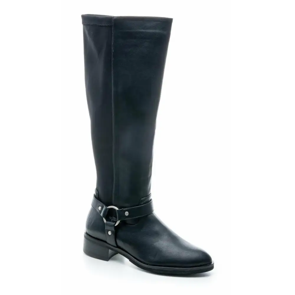 Polished Structured Boots