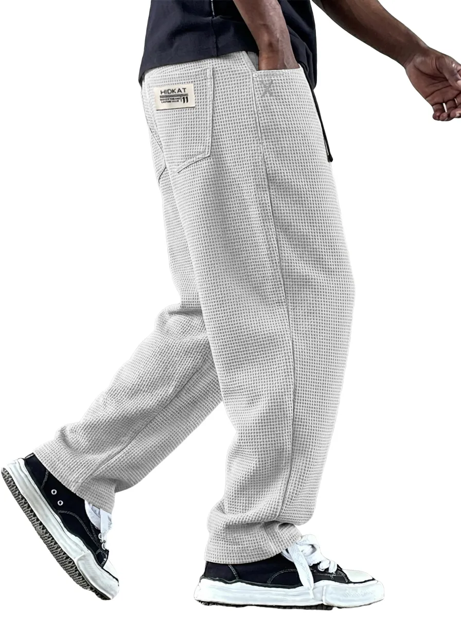Comfort Fit Textured Knit Utility Pocket Trousers