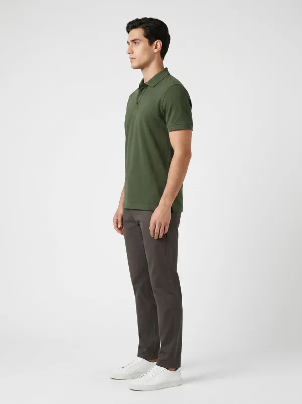 Refined Structured Men's Polo Shirt