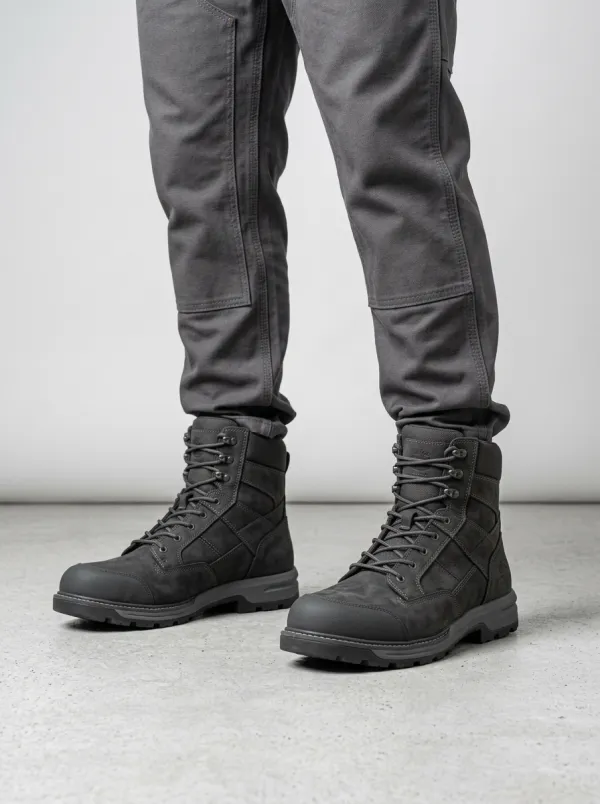 Men's Textured Tactical Work Boots