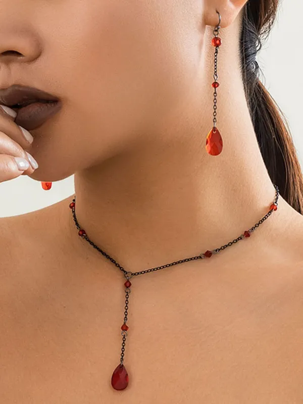 Contemporary Openwork Drop Earrings