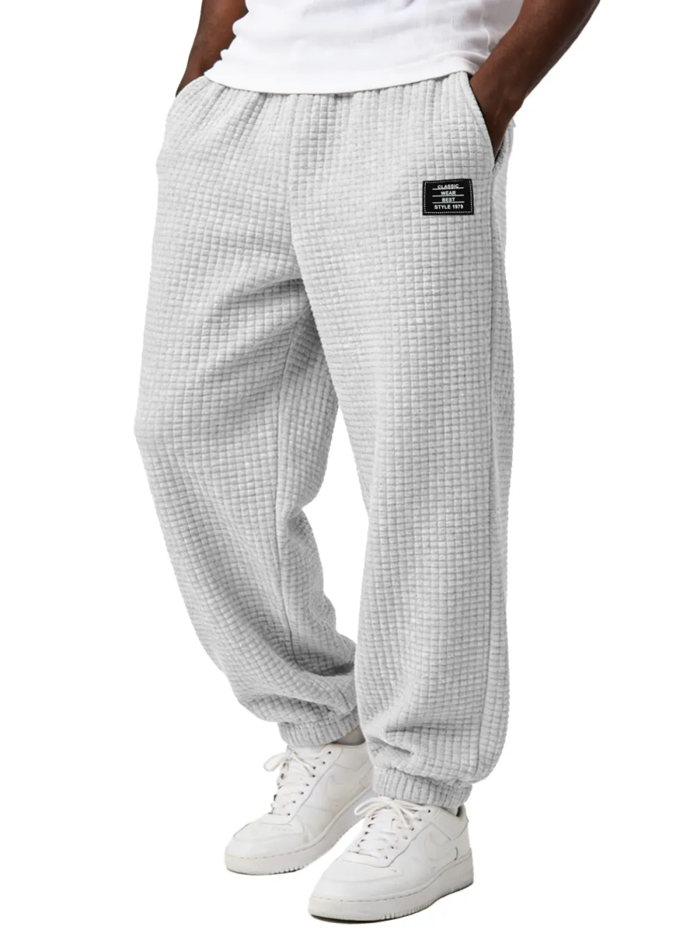 Relaxed Seamed Detail Trousers