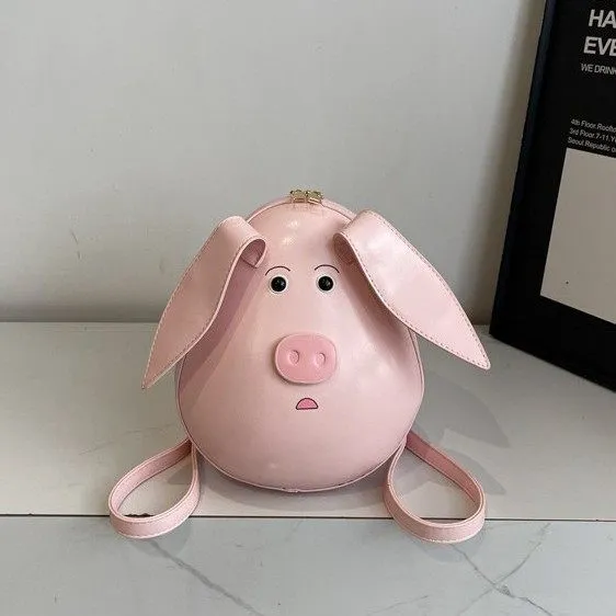 Cute Pig Shoulder Bag
