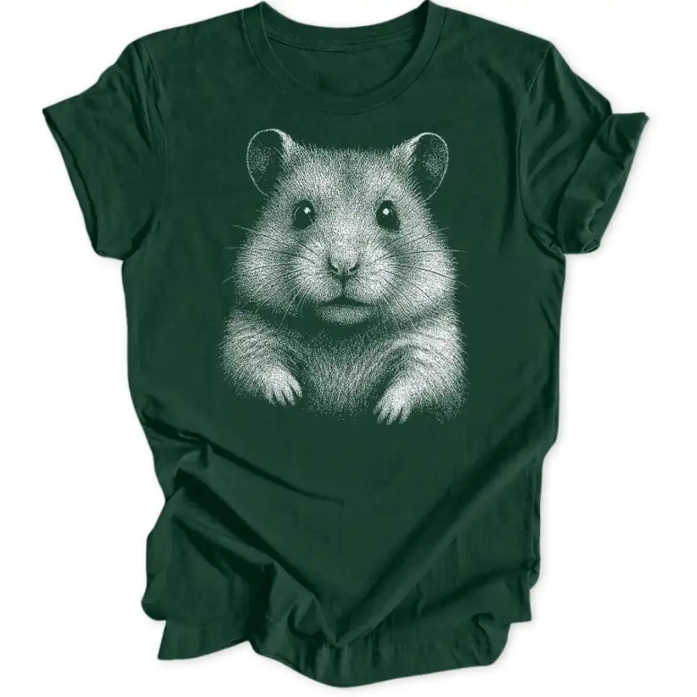 Hamster Portrait Unisex T-Shirt