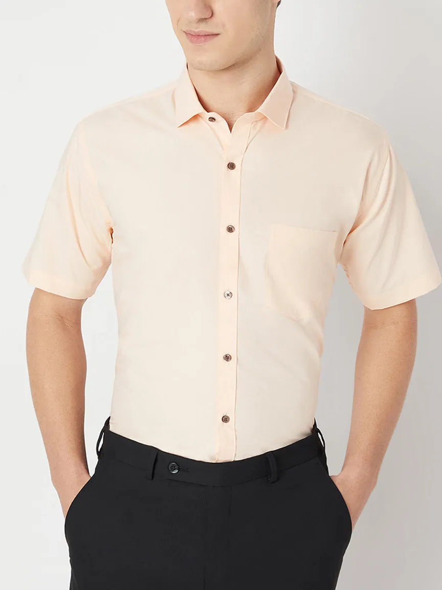 Contemporary Half Sleeve Men's Formal Shirt