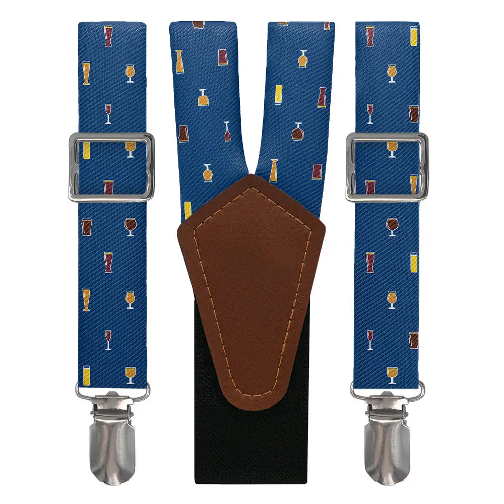 Beer Glasses Theme Suspenders
