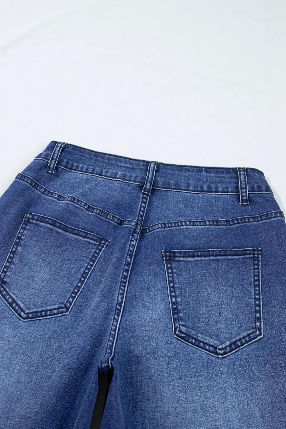 Women's Studded Straight Leg Loose Jeans