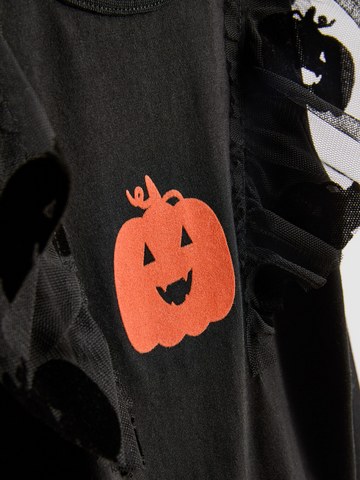 1-9yrs | Halloween Pumpkin Blouse and Tutu Skirt Set detail 2