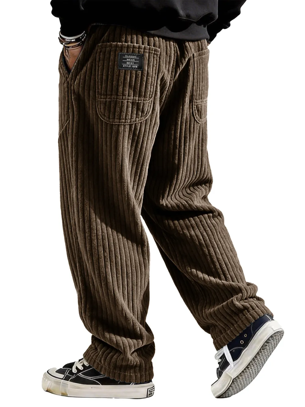 Corduroy Pocket Relaxed Pants