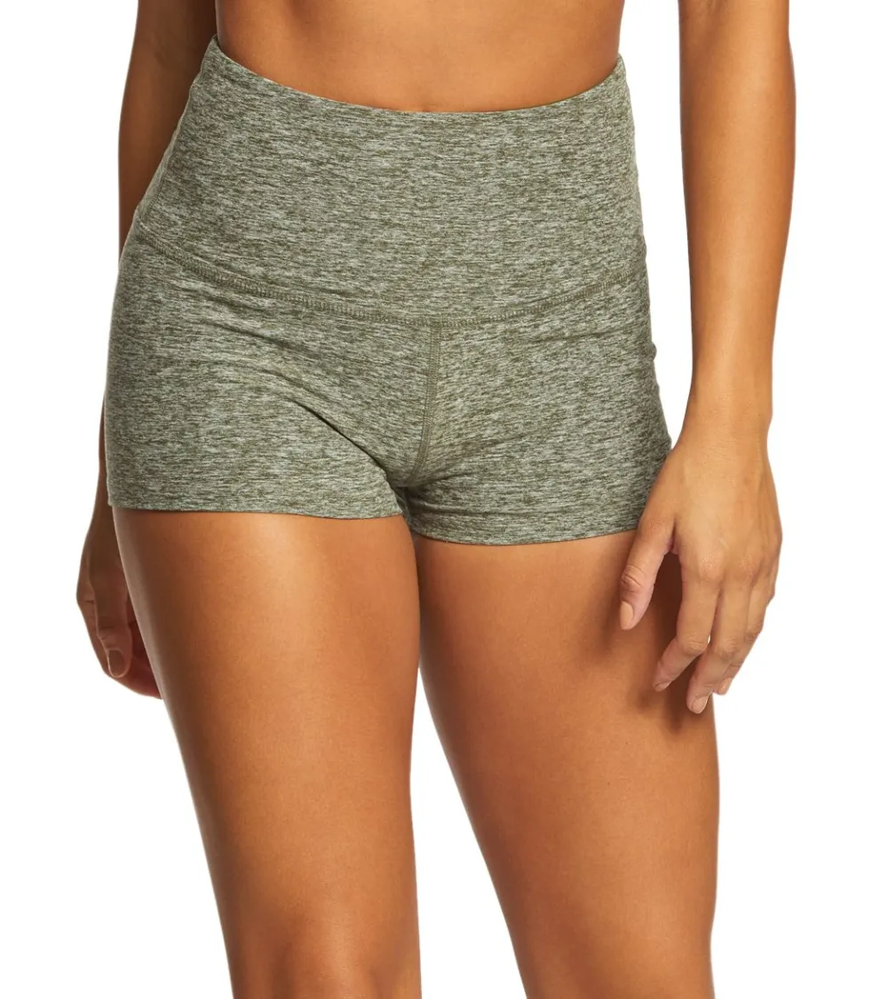 Compact Wide Waist Yoga Shorts