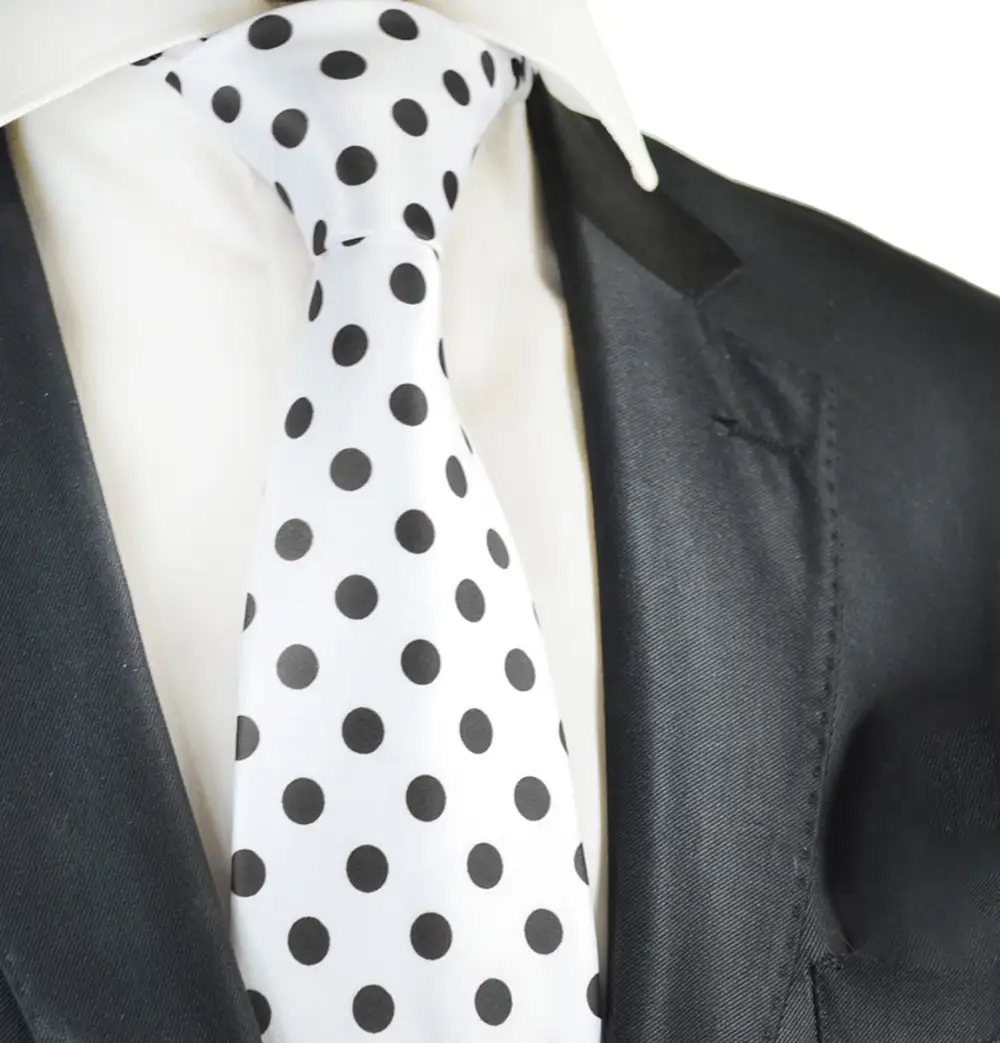 Polished Polka Dot Men's Necktie