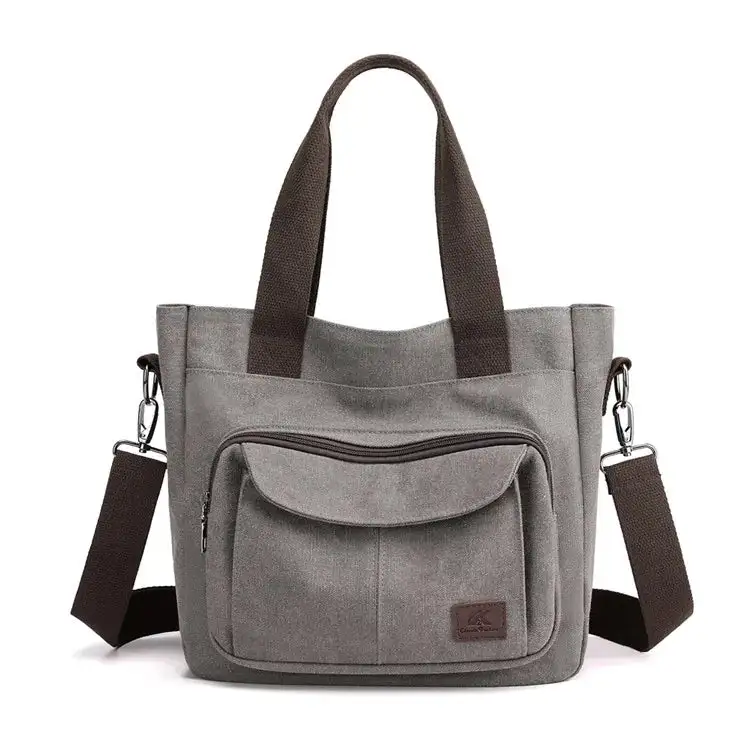 Urban Utility: Casual City Canvas Messenger Bag