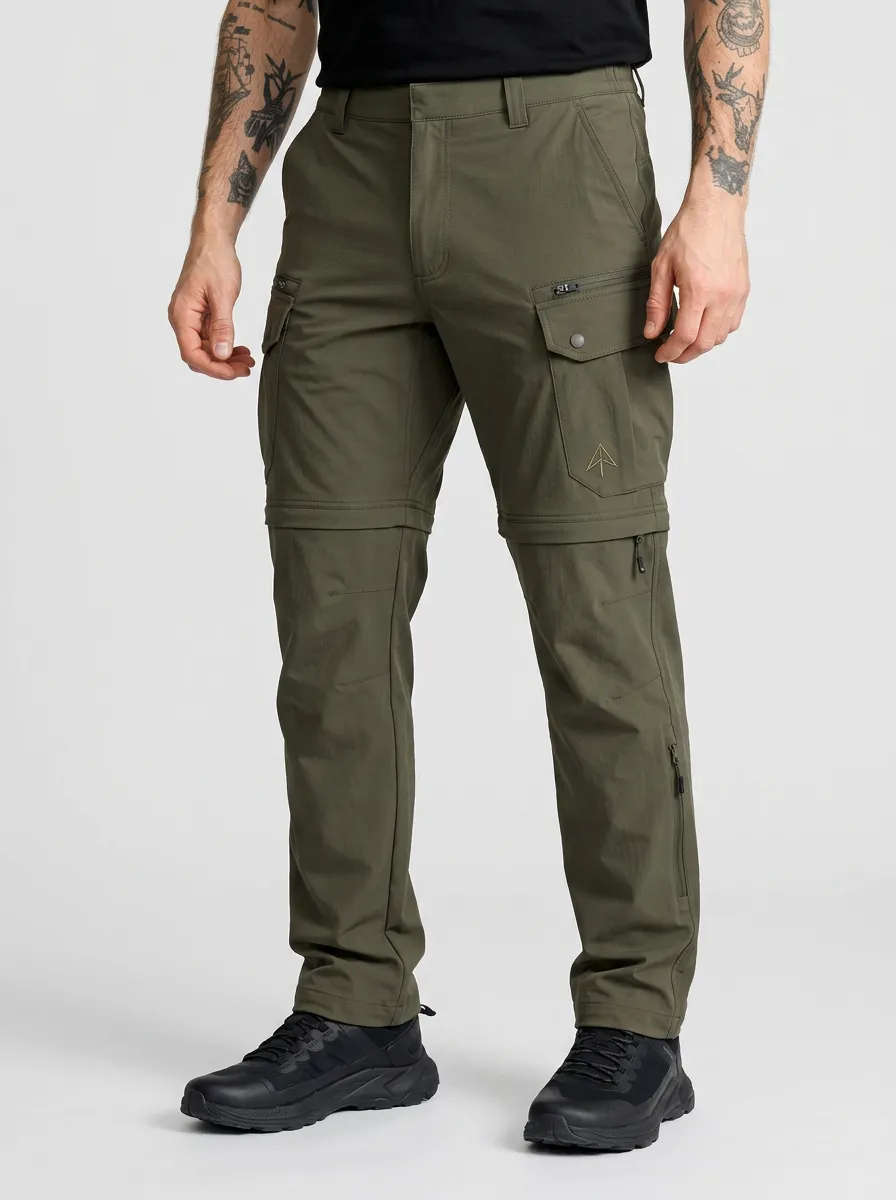 Men's Canyon Active Waterproof Zip-Off Tactical Cargo Pants