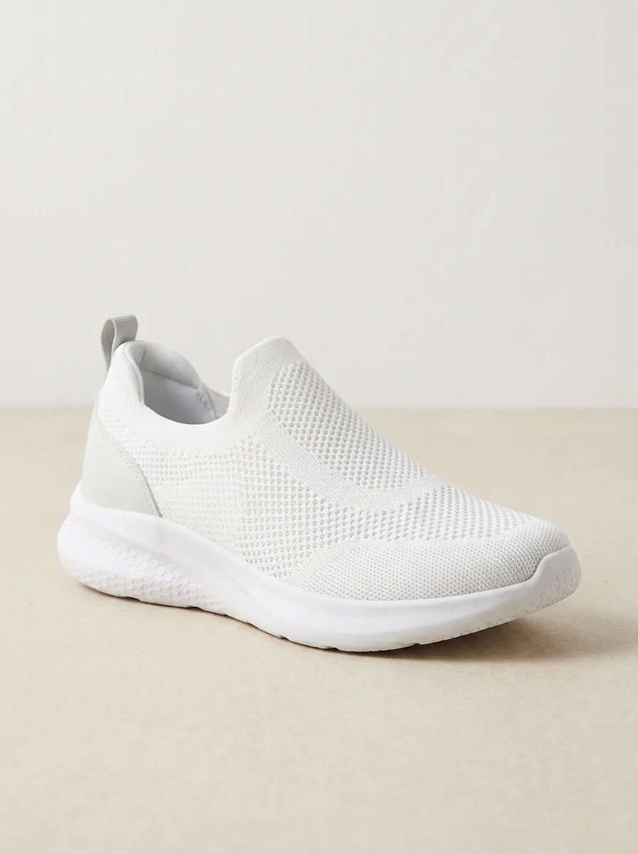 Women's Mesh Slip-On Minimalist Mesh Athletic Sneakers