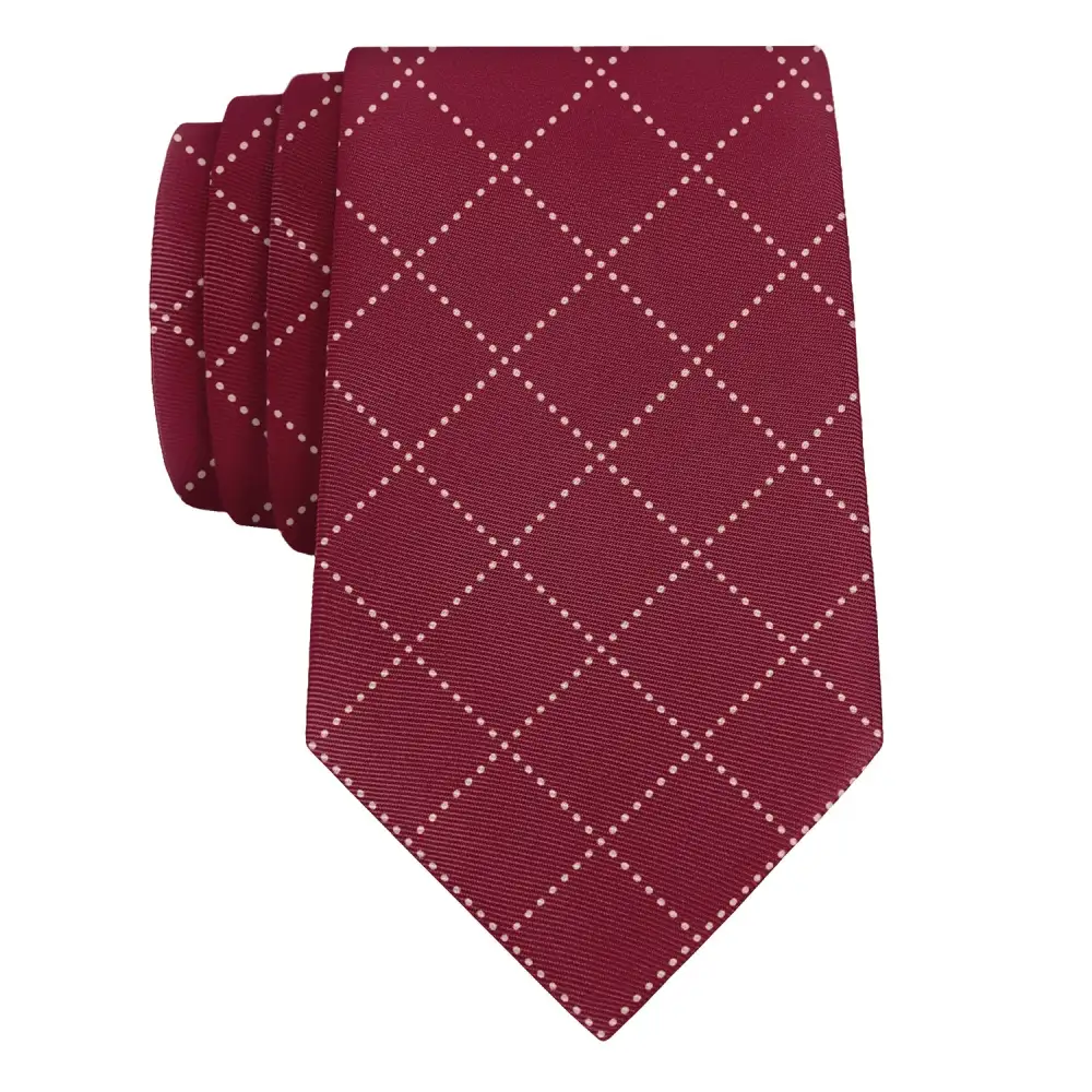 Refined Plaid Theme Necktie