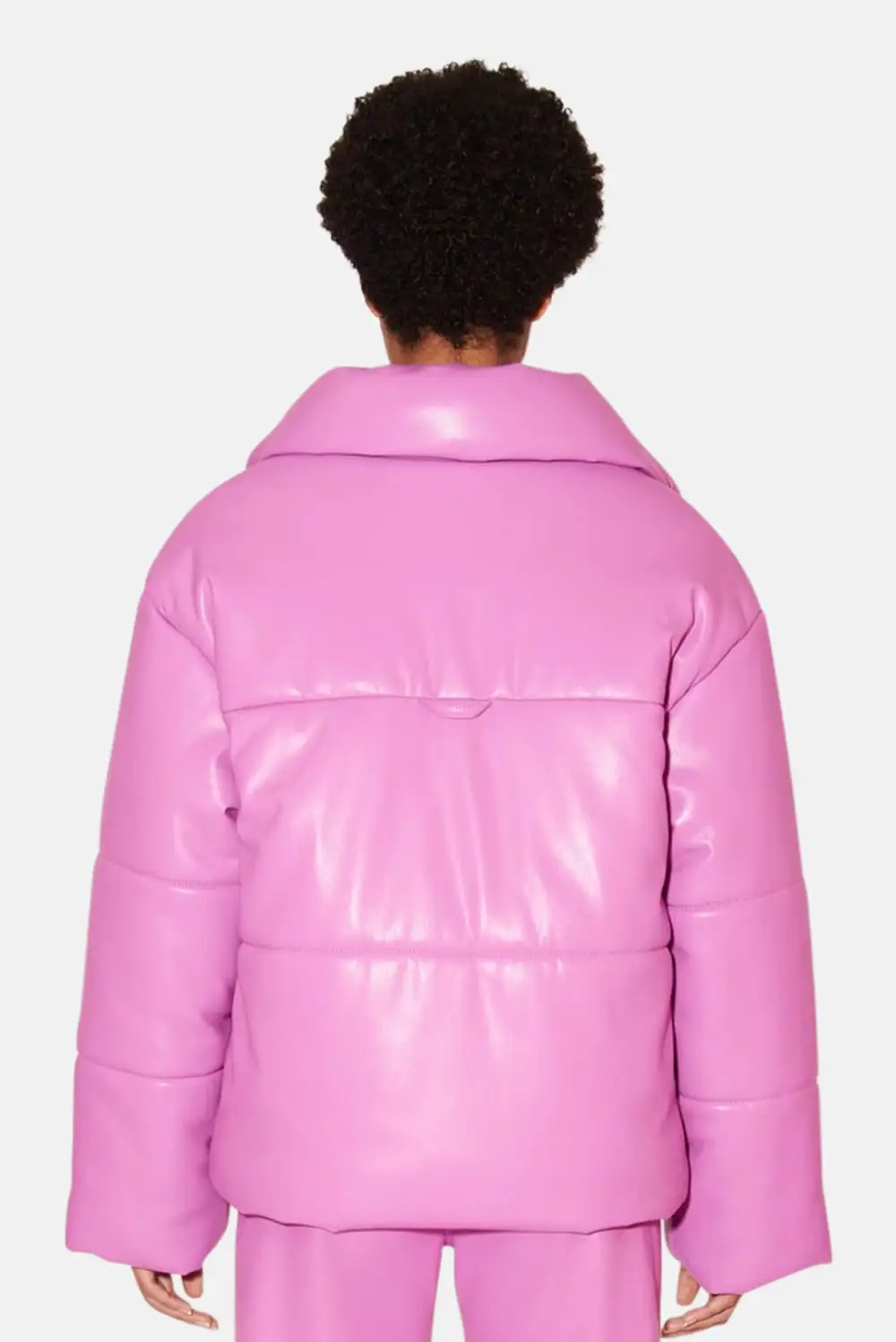 Leather Quilted Coat