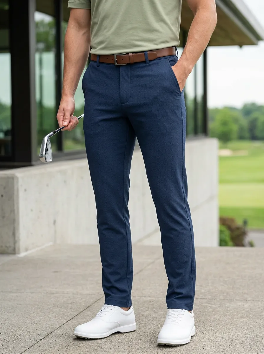 Men's Course-Ready Adaptive Flex Golf Trousers