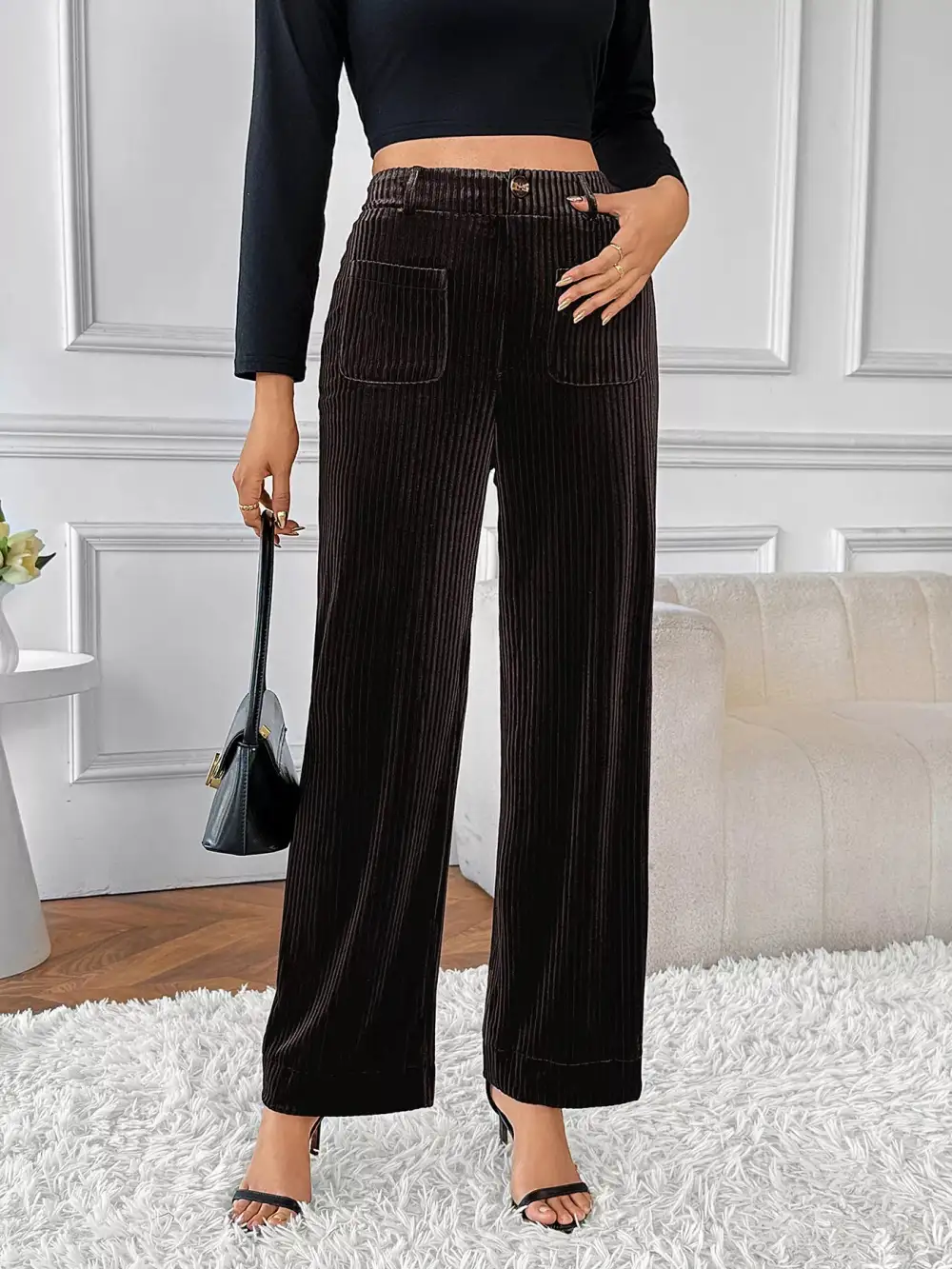Everyday Wide Leg Trousers