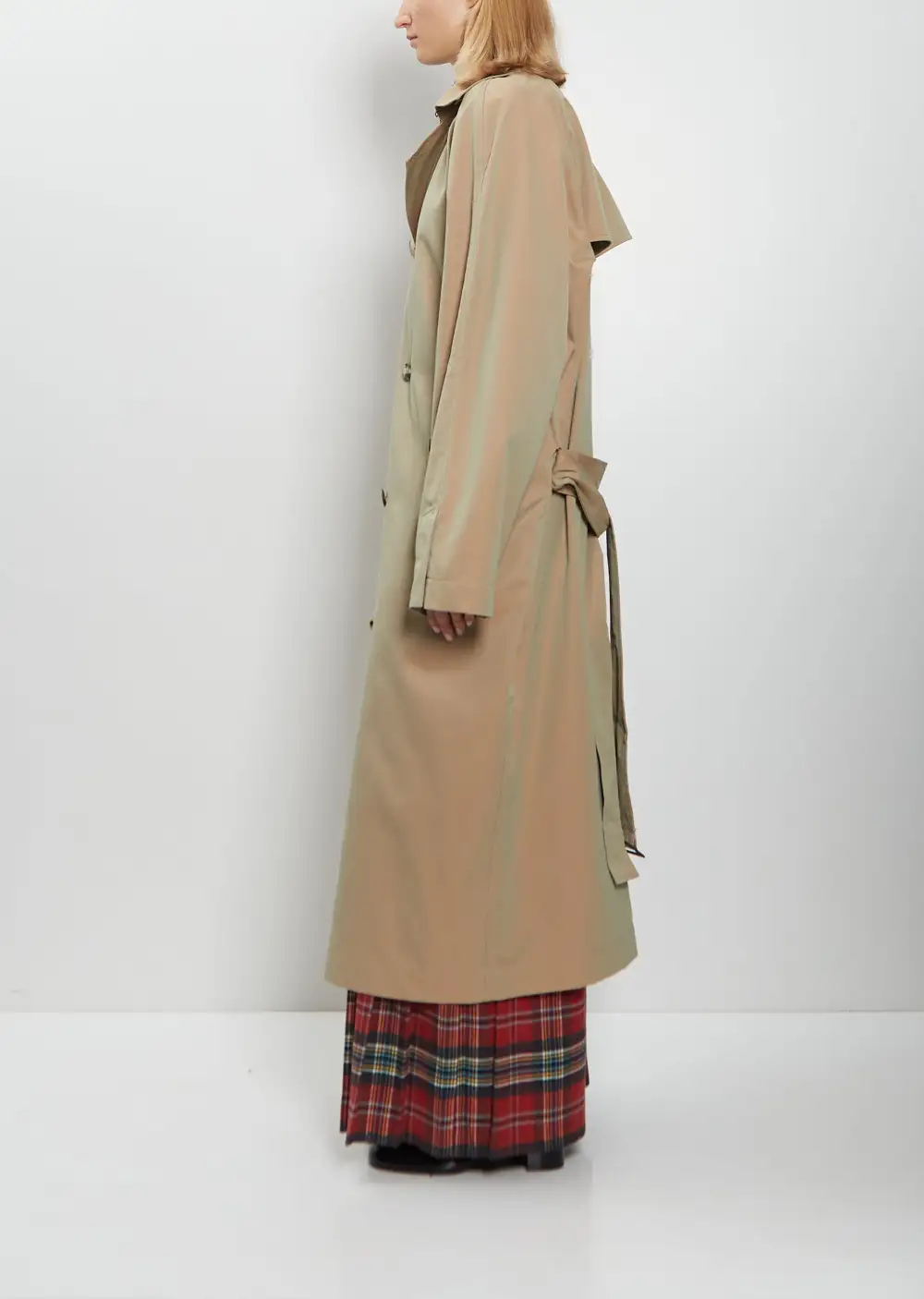 Women's Double Breasted Trench Coat
