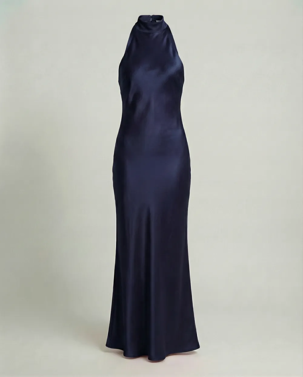 Women's Satin Bridal Maxi Dress