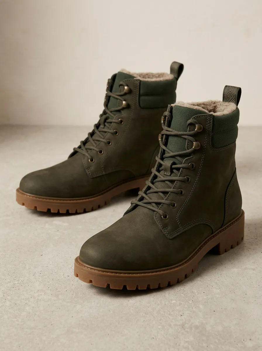 Easy-Wear Faux Fur Lined Fur Lined Essential Unisex Warm Boots