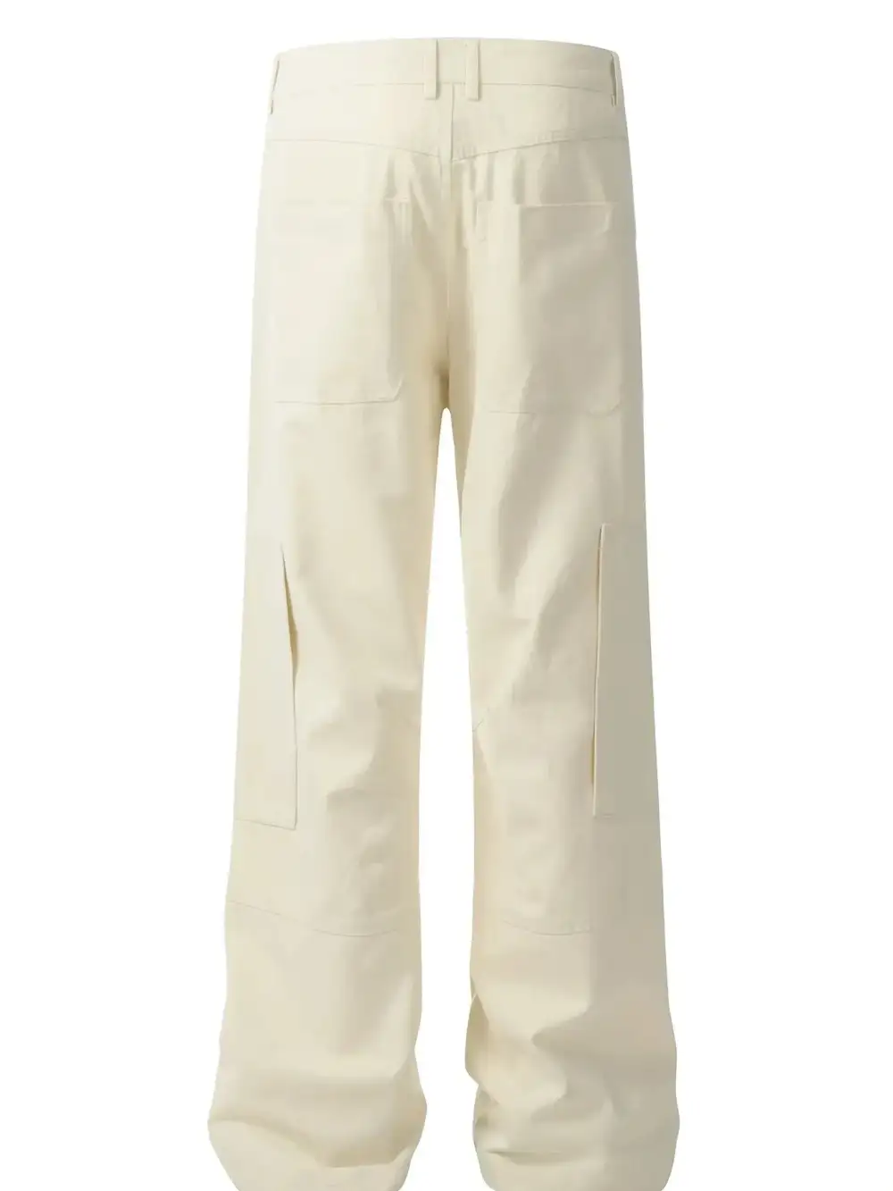 Pocketed Cargo Straight Pants With Multi-Pocket