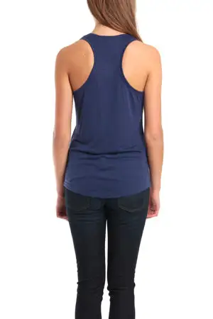 Textured Cotton Tank Top