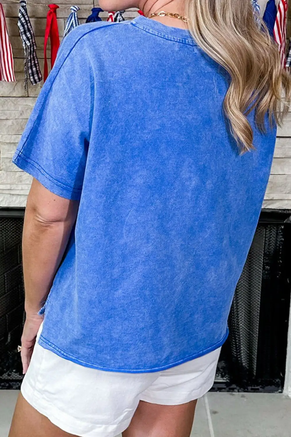 Star Neck T Shirt