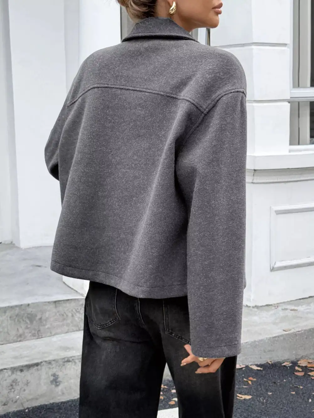 Polished Refined Zip-Up Jacket