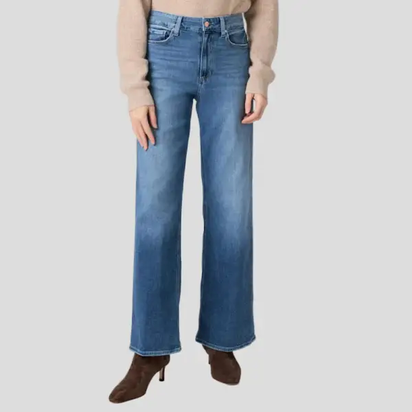 Wide-Leg High-Rise Women's Jeans